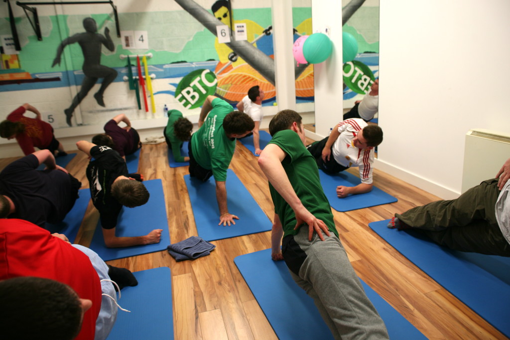 Pad-ilates class